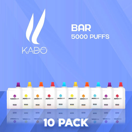 Kado Bar 5000 Puffs Disposable Vape - 10 Pack-