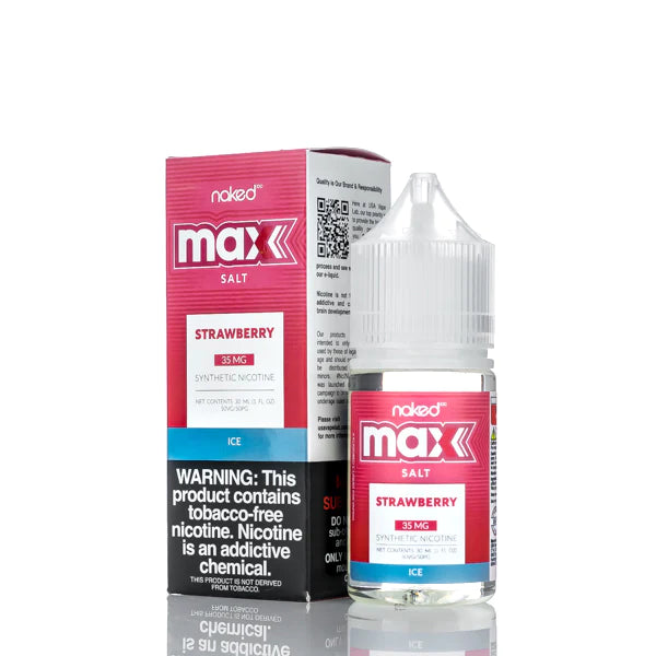 NAKED 100 TFN MAX Salt - Strawberry Ice - 30ml