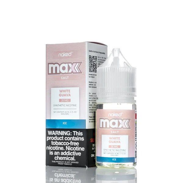 NAKED 100 TFN MAX Salt - White Guava Ice - 30ml