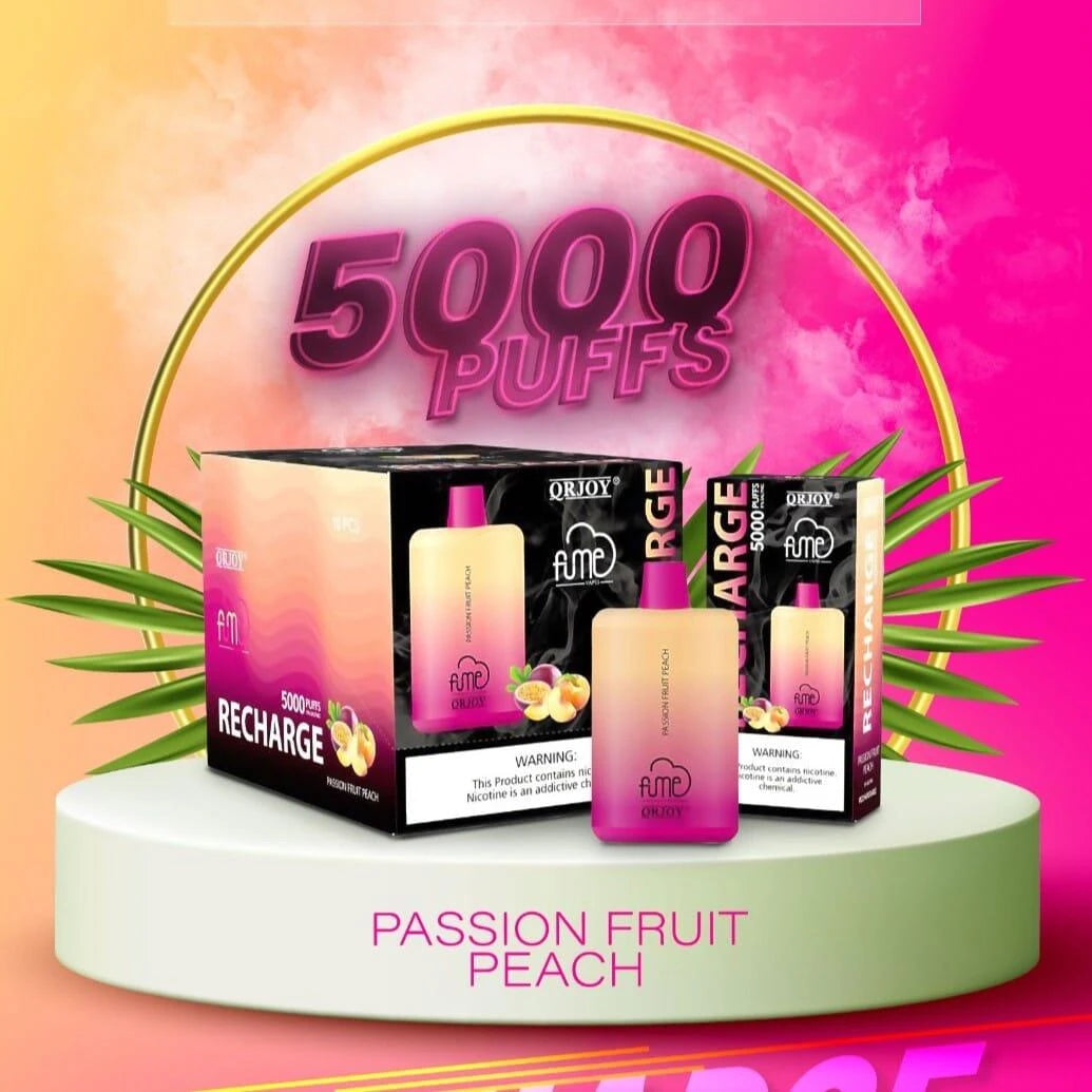 Fume Recharge 5000 Puffs Disposable Vape - 10 Pack-