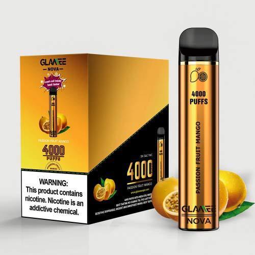Glamee Nova Disposable Vape Device 4000 Puffs - 6 Pack