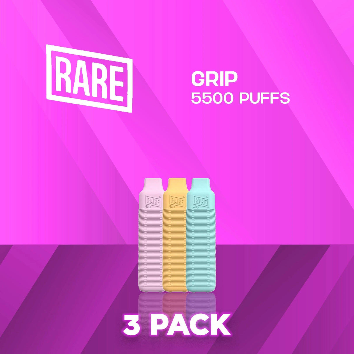Rare Grip 5500 Puffs Disposable Vape - 3 Pack-