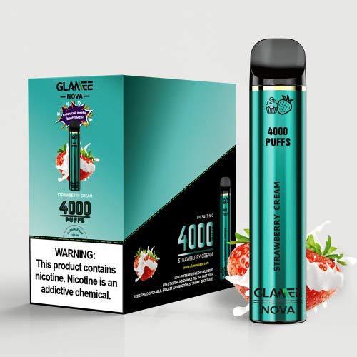 Glamee Nova Disposable Vape Device 4000 Puffs - 6 Pack