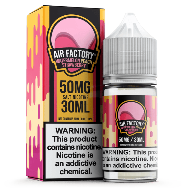 WATERMELON PEACH STRAWBERRY - AIR FACTORY SALT - 30ML