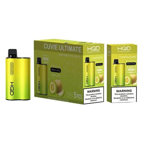 HQD Cuvie Ultimate 5000 Puff Disposable Vape - 3 Pack