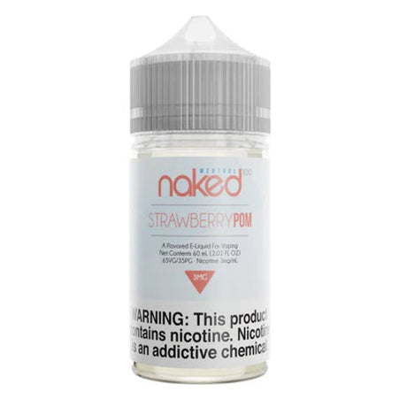 Naked 100 Menthol Strawberry Pom 60mL