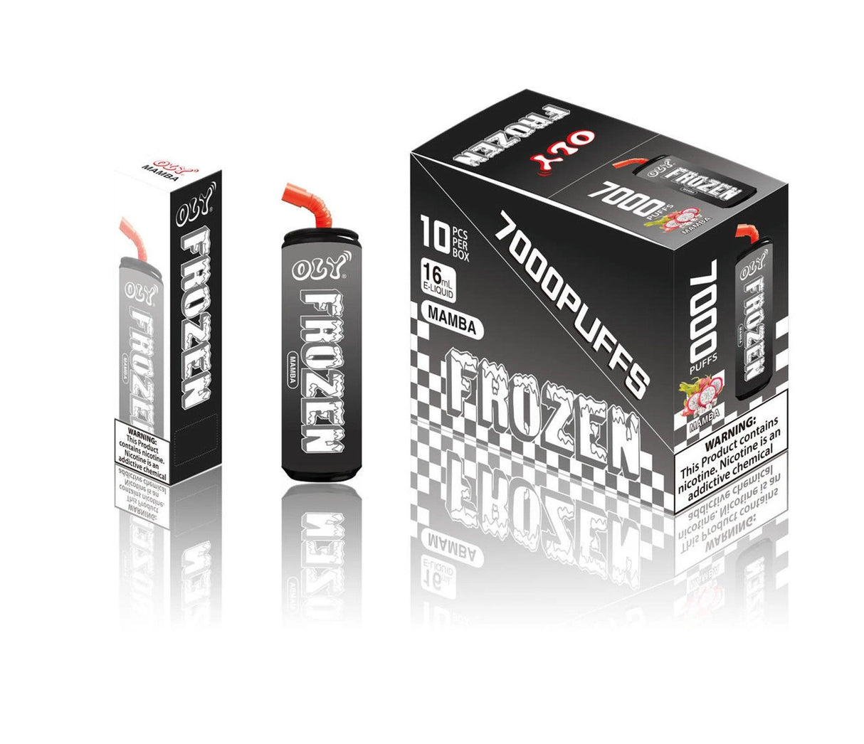 Oly Frozen Disposable Vape 7000 Puffs - 10 Pack-