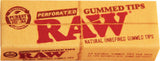 Raw Perforated Gummed Tips - Pack of 24