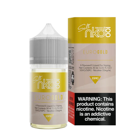 Naked 100 Salt Euro Gold 30mL