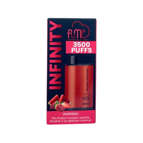 Fume Infinity 3500 Puffs Strawberry Watermelon Smokers World WOH