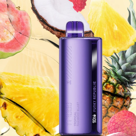 What Flavor is Tropical Rainbow Blast by Funky Republic?-News