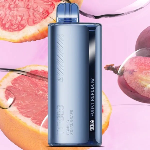 What Flavor is Pomelo Pearl Grape by Funky Republic? Smokers World