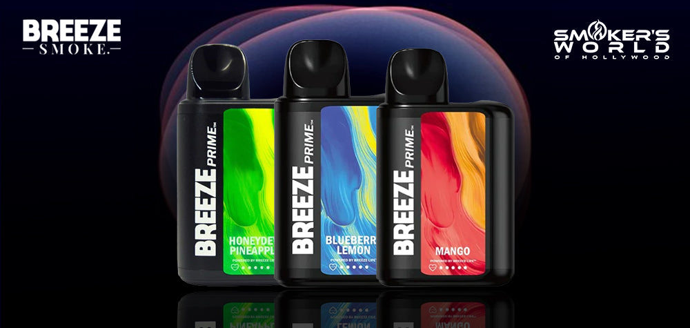 Breeze Prime: 6000 Puffs of Vaping Brilliance Smokers World Breeze Prime: 6000 Puffs of Vaping Brilliance Smokers World