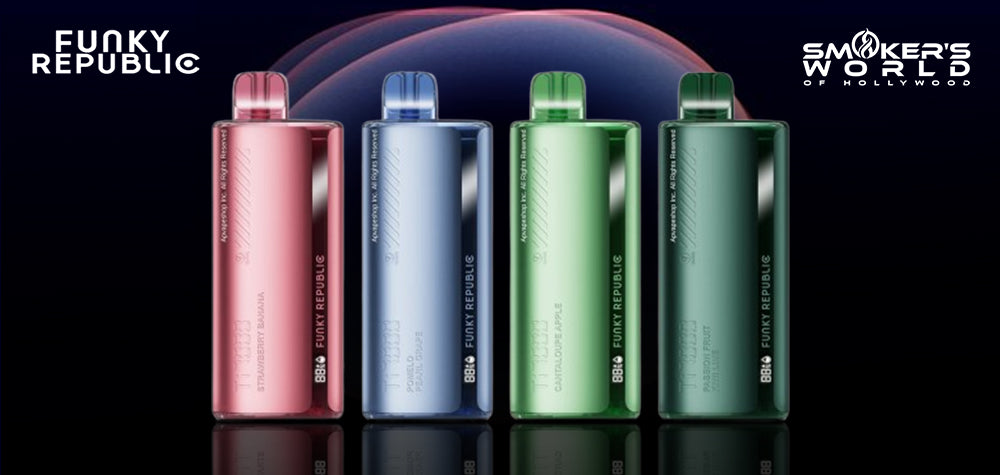 Funky Republic TI7000: Unveiling the Ultimate Disposable Vape Experience!-News