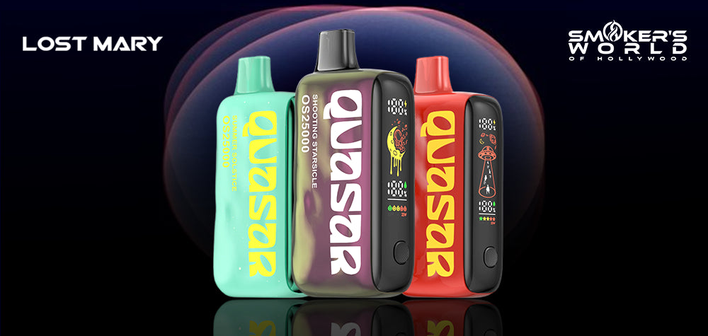 Taste the Cosmos: A Detailed Exploration of Lost Mary Quasar OS25000 F –  Smokers World