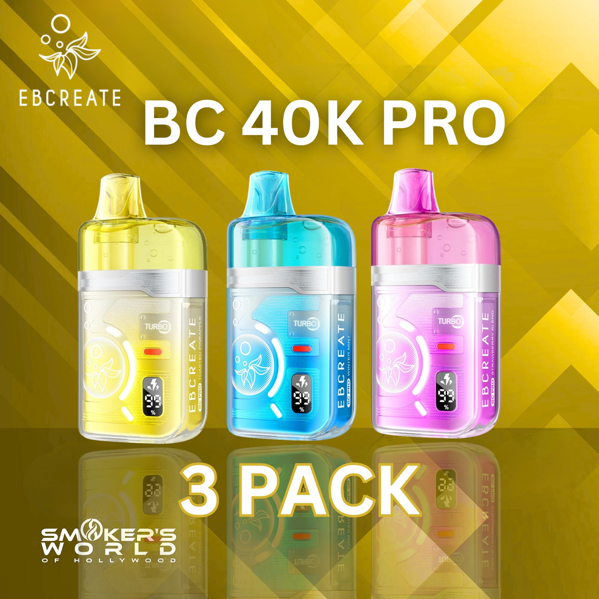 EBCREATE BC PRO 40K - (3 pack)