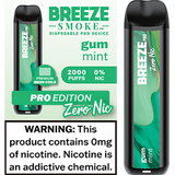 Breeze Pro Zero Nic Gum Mint