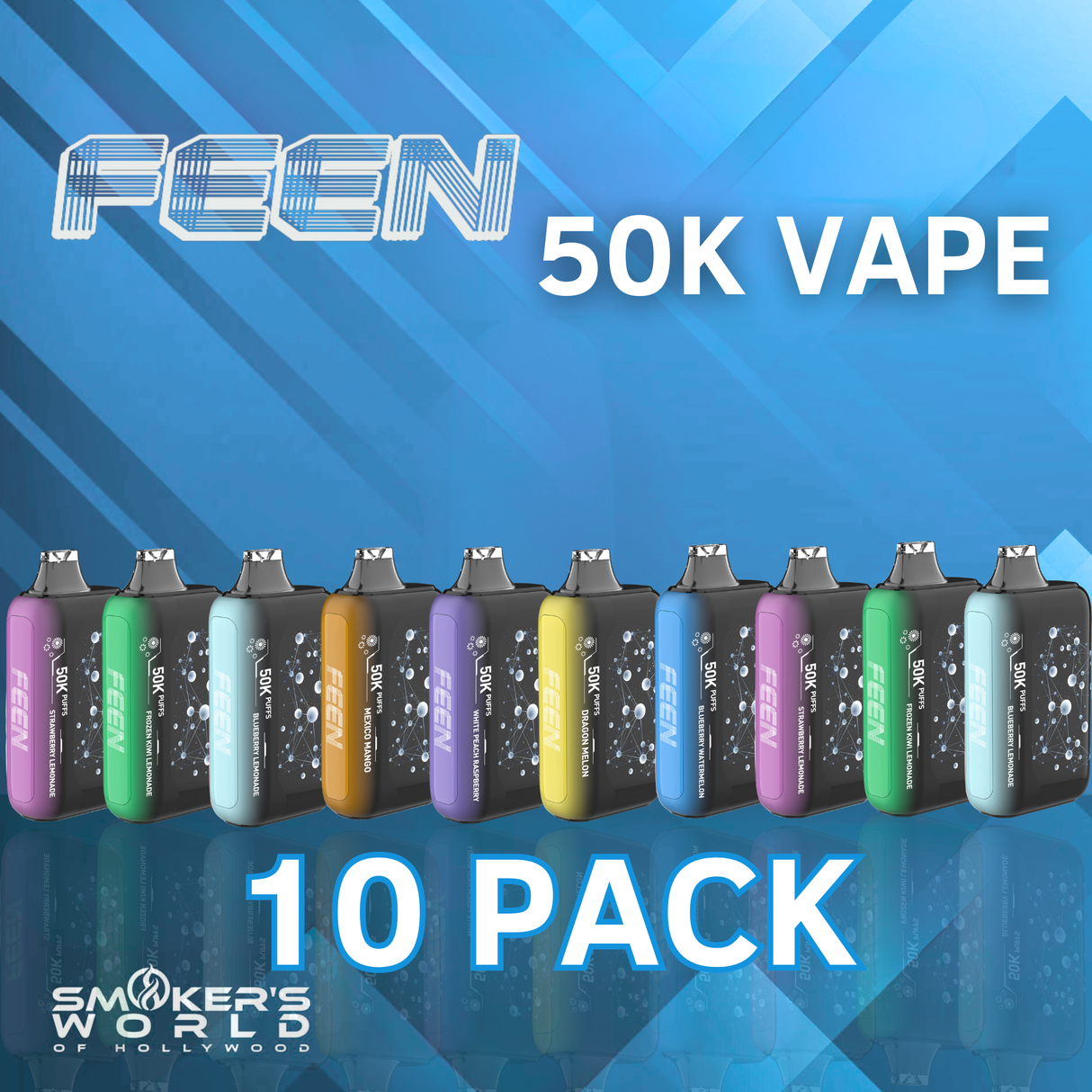 FEEN 50K Disposable Vape - (10 pack)