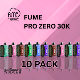 Fume PRO ZERO 30K Vape - (10 Pack)