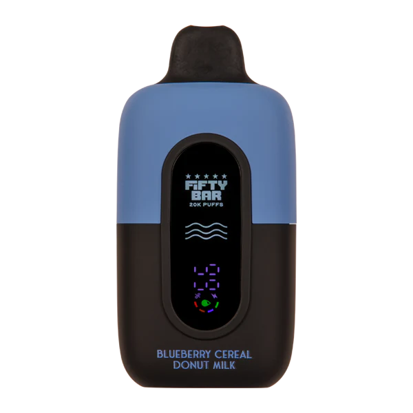 Fifty Bar 20K Blueberry Cereal Donut Milk