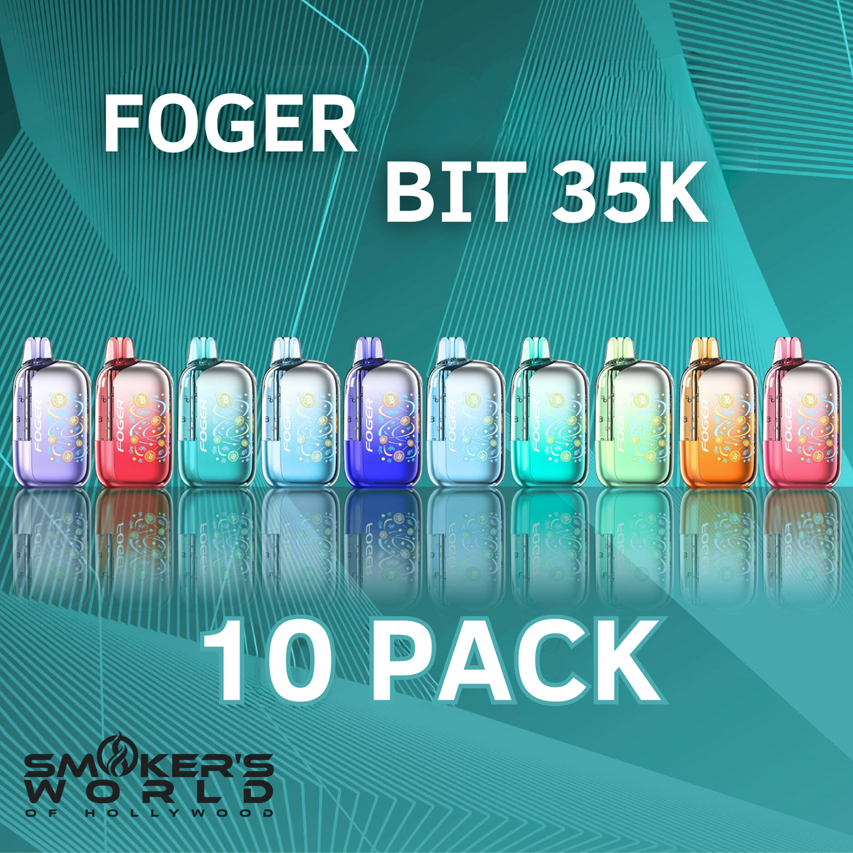 FOGER Bit 35K Disposable Vape - (10 Pack)