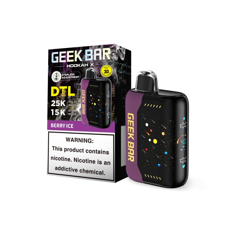 Geek Bar Hookah X - Berry Ice