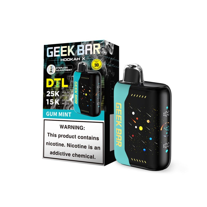 Geek Bar Hookah X - (1 pack)  Smokers World