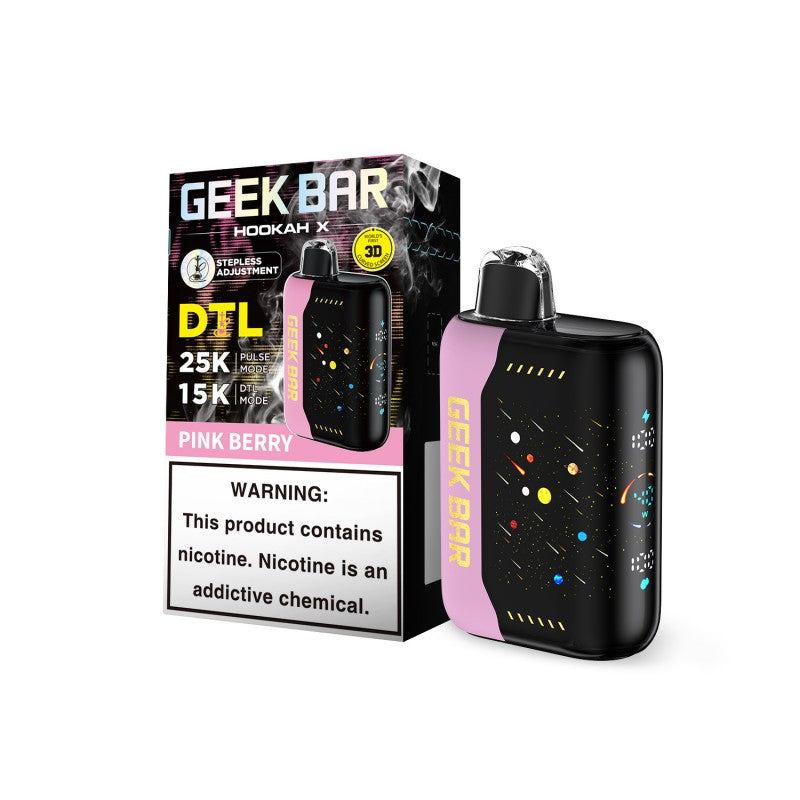 Geek Bar Hookah X - Pink Berry