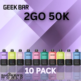 Geek Bar 2GO 50K Disposable Vape - (10 Pack)