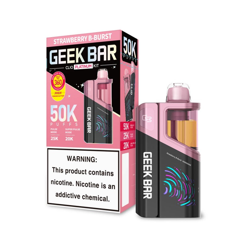 Geek Bar CLIO Platinum 50K Disposable Kit 5%
