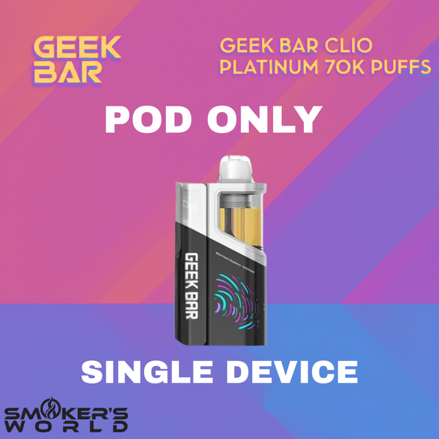 Geek Bar Clio Platinum 70K Pod
