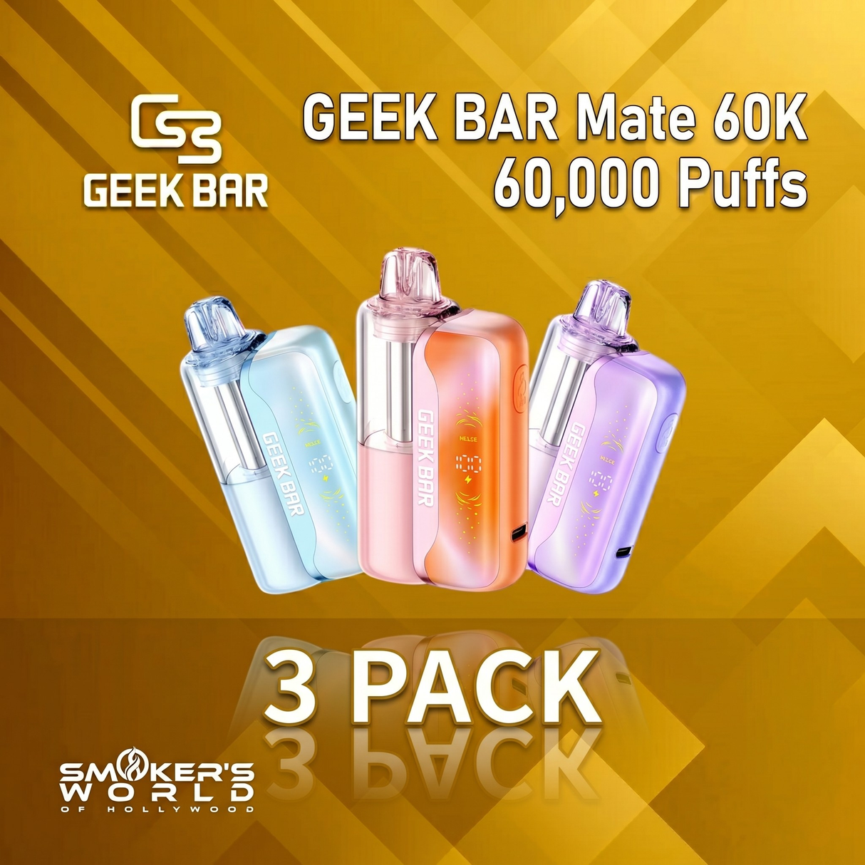Geek Bar Mate 60K - 3 Pack