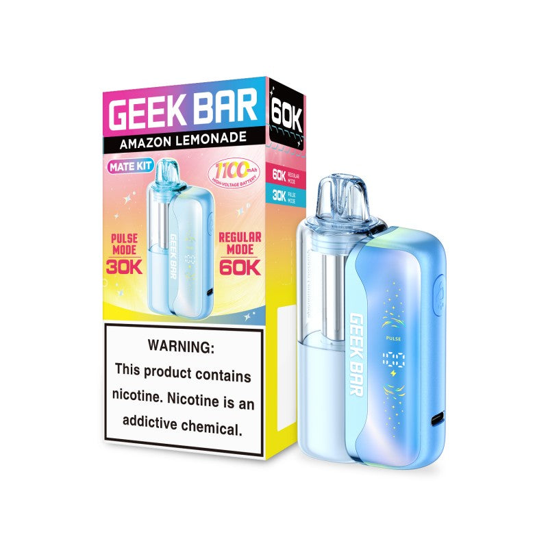 Geek Bar Mate 60K Disposable Vape Kit - (1 Pack)  Smokers World