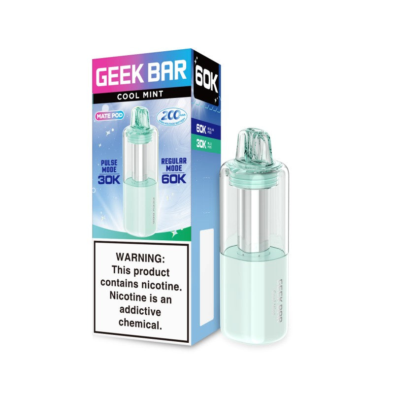 Geek Bar Mate 60K Disposable Vape Pod - Cool Mint
