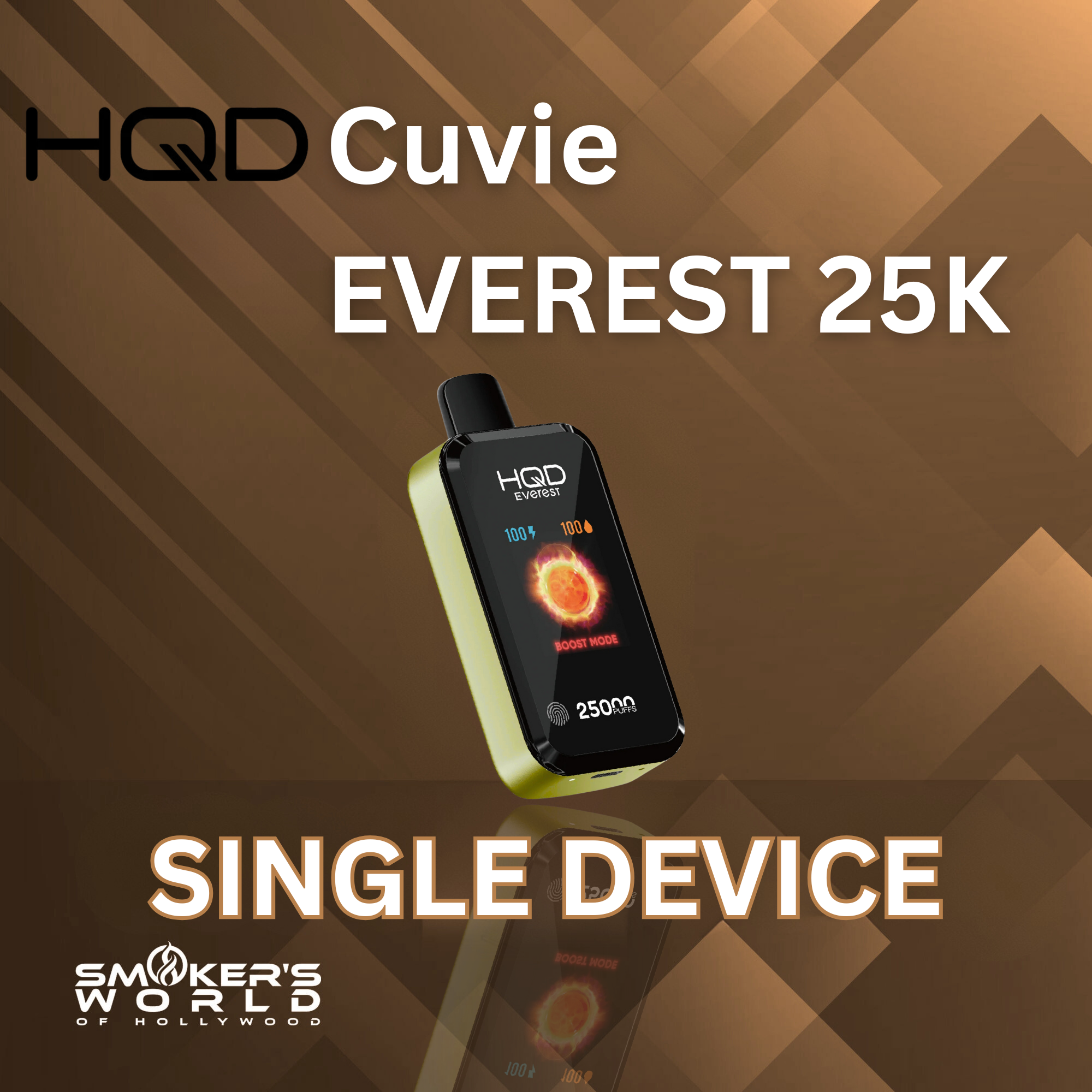 Change Mode HQD Everest 25000 Review: Touch Screen & 25,000 Puffs