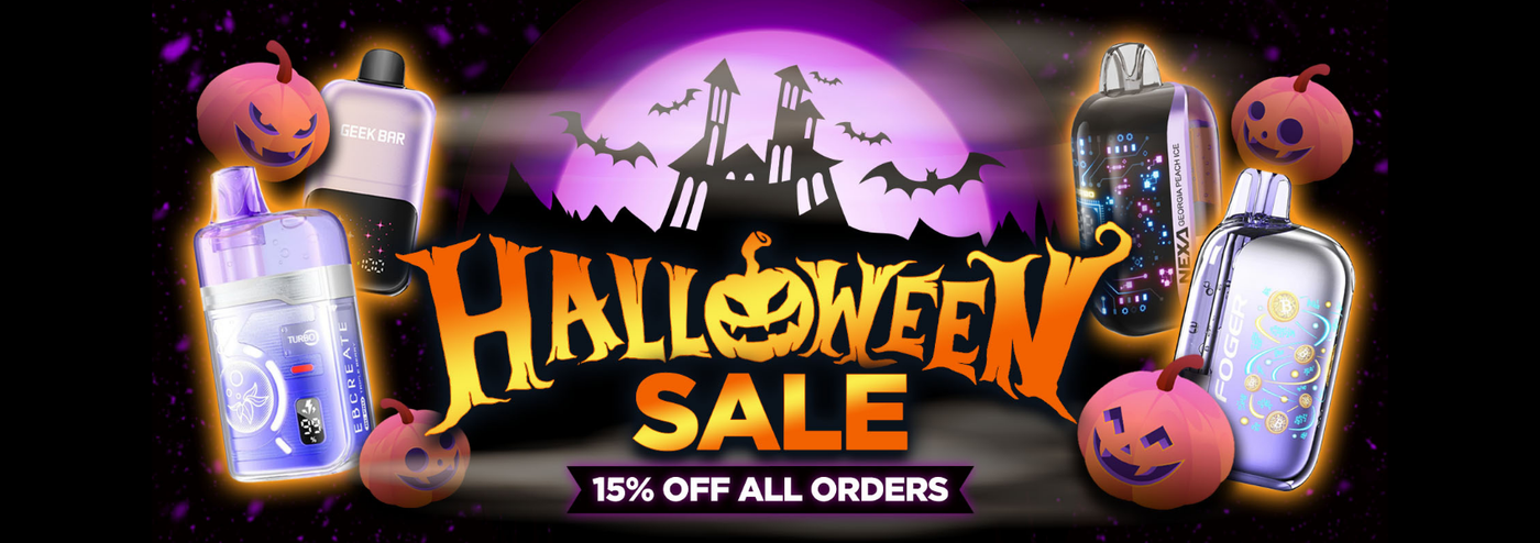 Halloween Sale - 15% Off All Orders