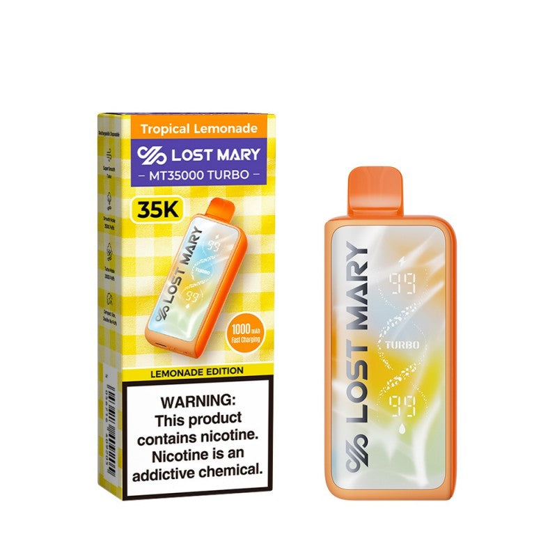 Tropical Lemonade Lost Mary MT35000 Vape | Smokers World Smokers World Tropical Lemonade Lost Mary MT35000 Vape | Smokers World Smokers World
