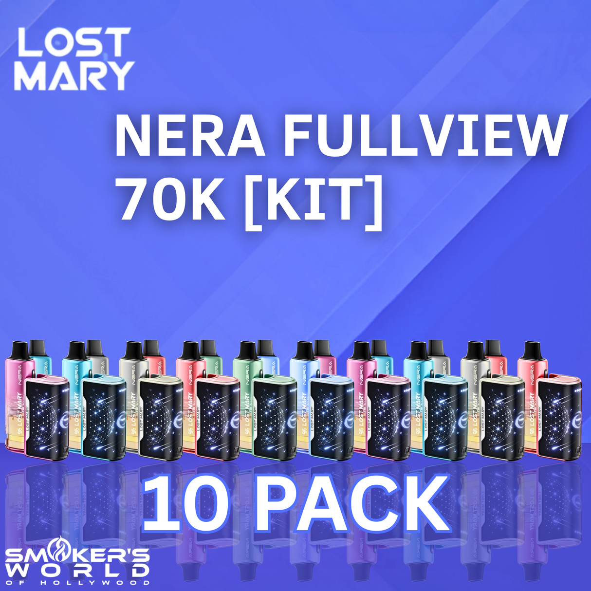 Lost Mary Nera Fullview 70K Kit - (10 Pack) – Smokers World