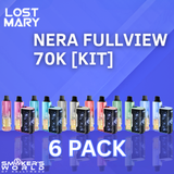 Lost Mary Nera Fullview 70K Kit - (6 Pack)