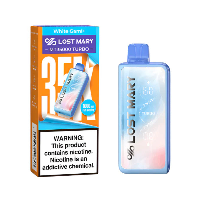 White Gami+ Lost Mary MT35000 Turbo Vape | Smokers World Smokers World White Gami+ Lost Mary MT35000 Turbo Vape | Smokers World Smokers World