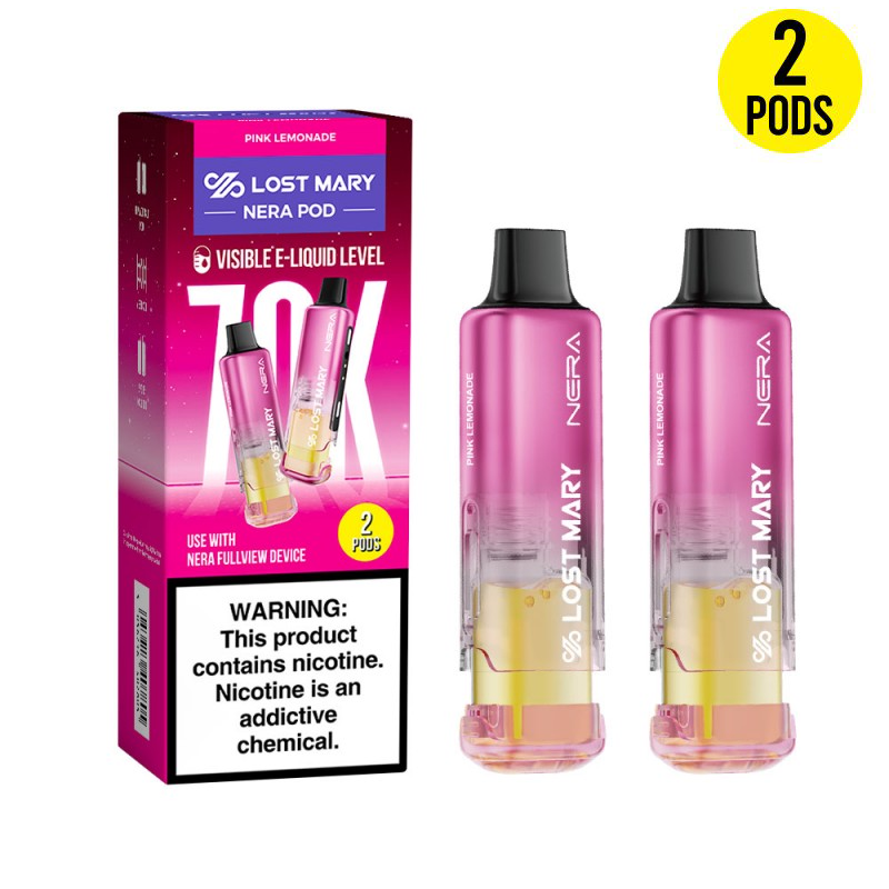 Lost Mary Nera Fullview 70K Pod - Pink Lemonade