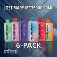 Lost Mary MT35K 20MG - 6 Pack