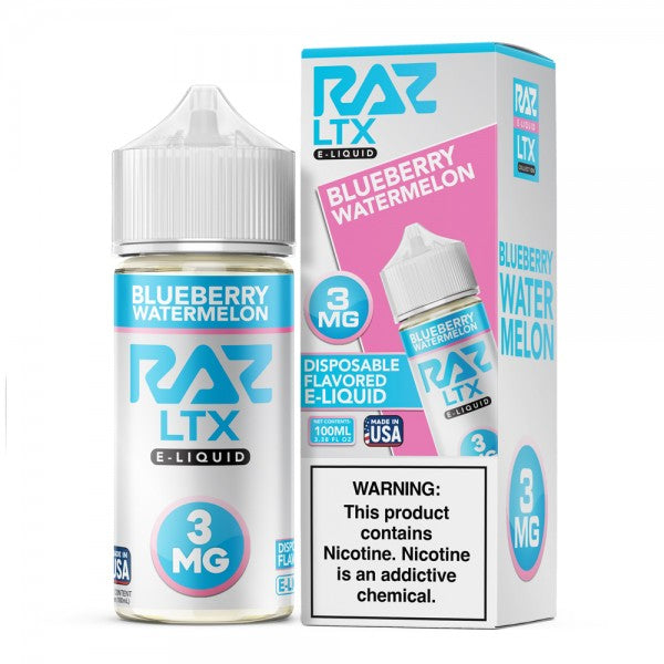 RAZ E-Liquid Nic 100ml Blueberry Watermelon
