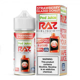 RAZ E-Liquid Nic 100ml Strawberry Glazed Donut