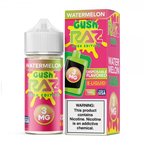 RAZ E-Liquid Nic 100ml Watermelon Gush