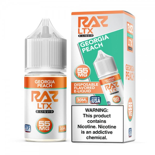 RAZ Salt E-Liquid Nic 30ml - Georgia Peach