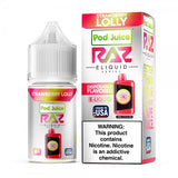 RAZ Salt E-Liquid Nic 30ml - Strawberry Lolly