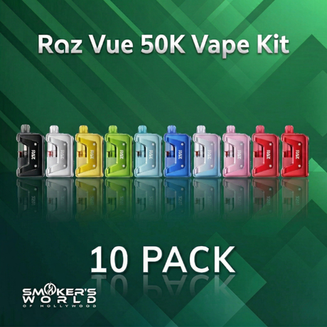 RAZ VUE 50K Disposable Vape Kit - (10 Pack)