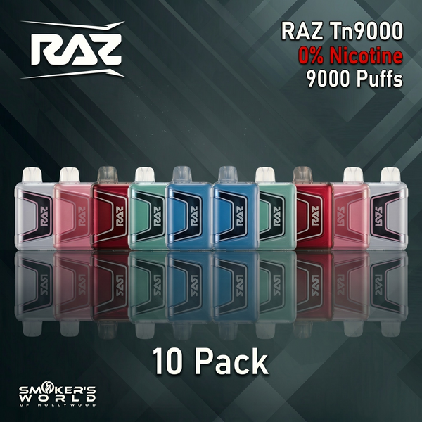 RAZ TN9000 Zero Nicotine Vape