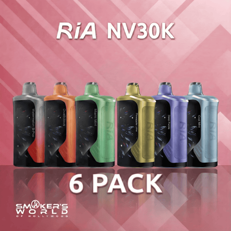 Geek Bar RIA NV30K Vape 6 Pack
